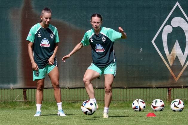 Football, Women, SV Werder Bremen, Training