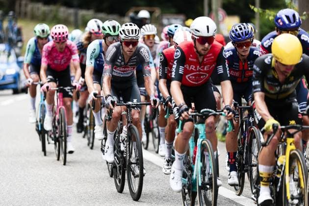 Belgian Xandro Meurisse of Alpecin-Deceuninck pictured in action during stage 14 of the 2025 Tour de France cycling race, from Pau to Luchon-Superbagneres (183 km), on Saturday 19 July 2025 in France. The 112th edition of the Tour de France starts on Saturday 5 July in Lille, France, and will finish in Paris, France on the 27th of July. POOLxLUCAxBETTINI  x129566630x
