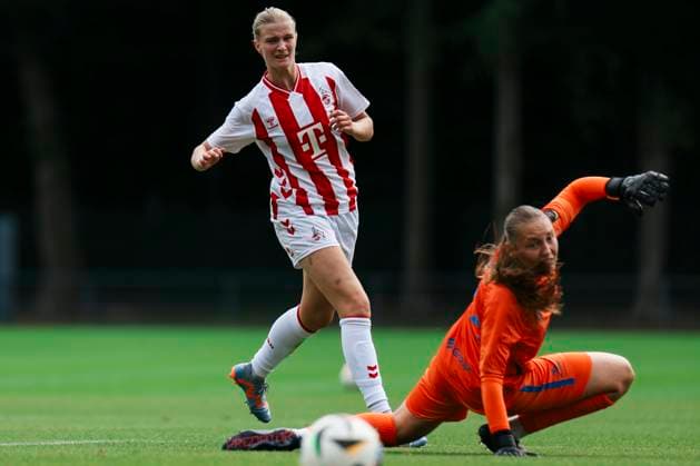 Test match 1 FC Köln OH Leuven 19 07 2025 Anna Lena Stolze 1 FC Köln, 7 at the test match 1 FC Köln OH Leuven Köln, Geißbockheim Köln on 19 07 2025 Copyright: xBEAUTIFULxSPORTS Freisenx