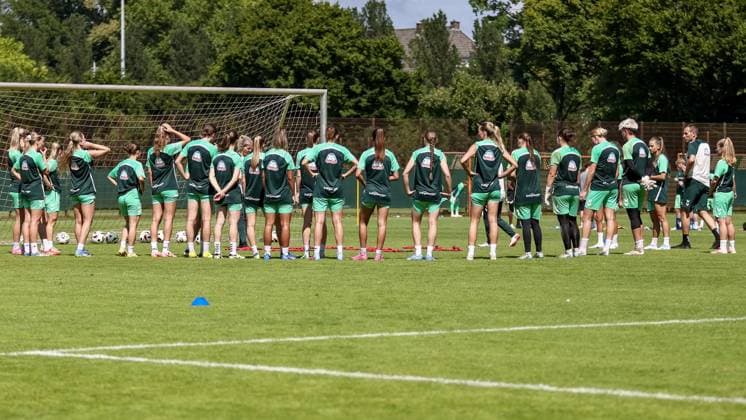 SV Werder Bremen players, 19 07 2025, Bremen Germany , Soccer, Google Pixel Women Bundesliga, Training SV Werder Bremen xobx