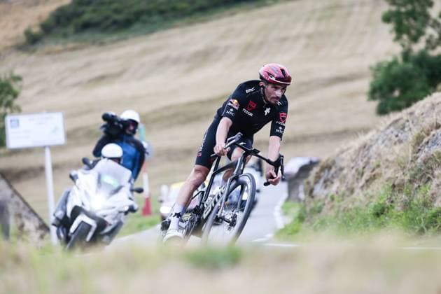 French Julian Alaphilippe of Tudor Pro Cycling Team pictured in action during stage 14 of the 2025 Tour de France cycling race, from Pau to Luchon-Superbagneres (183 km), on Saturday 19 July 2025 in France. The 112th edition of the Tour de France starts on Saturday 5 July in Lille, France, and will finish in Paris, France on the 27th of July. POOLxLUCAxBETTINI  x129573927x