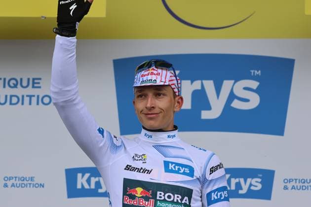 19-07-2025 Tour De France; Tappa 14 Pau - Superbagneres De Luchon; 2025, Red Bull - Bora Hansgrohe; Lipowitz, Florian; Superbagneres De Luchon; 