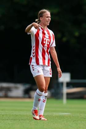 Test match 1 FC Köln OH Leuven 19 07 2025 Celina Degen 1 FC Köln, 5 displays at the test match 1 FC Köln OH Leuven Köln, Geißbockheim Köln on 19 07 2025 Copyright: xBEAUTIFULxSPORTS Freisenx