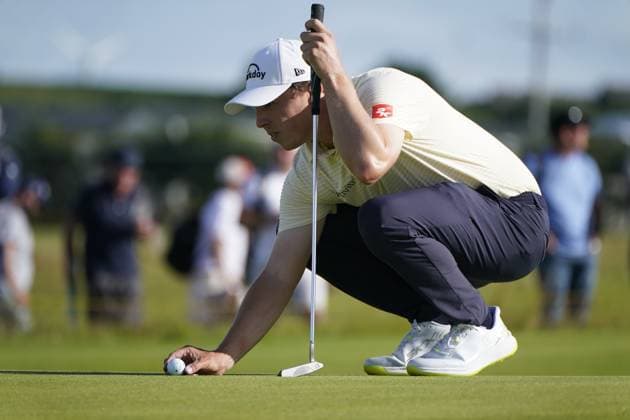 The 153rd Open Championship 2025 Matthew Fitzpatrick On the 12th hole In action on the 3rd day TheÊ153rd Open Championship, Royal Portrush Golf Club (Dunluce Links) in Portrush, County Antrim, Northern Ireland, from Thursday, 17 July to Sunday, 20 July 2025. Copyright: xMarkxNewcombex