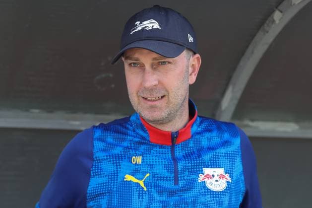 19 07 2025, xtgx, Soccer Test Match, ZFC Meuselwitz RB Leipzig emspor, v l Ole Werner Leipzig, Trainer Portrait, Portraet, Einzelbild DFL DFB REGULATIONS PROHIBIT ANY USE OF PHOTOGRAPHS as IMAGE SEQUENCES and or QUASI VIDEO Meuselwitz