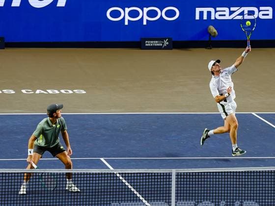 LOS CABOS TENNIS OPEN 2025 LOS CABOS TENNIS OPEN 2025 BAYLDON SCHOOLKATE VS TRACY CASH 19072025 LOS CABOS, BAJA CALIFORNIA, MEXICO Action photo of Tristan Schoolkate and Blake Bayldon of Australia, during tue final of the doubles tournament of Los Cabos Tennis Open 2025 held at the Mextenis Stadium of the Cabo Sports Complex of Los Cabos, Baja California, Mexico Action photo of Tristan Schoolkate and Blake Bayldon of Australia during tue final of the doubles tournament of Los Cabos Tennis Open 2025 held at the Mextenis Stadium of the Cabo Sports Complex of Los Cabos, Baja California, Mexico PHOTO BY IMAGENSHOP AGENCIA FOTOGRAFICA LOS CABOS BAJA CALIFORNIA MEXICO Copyright: xIMAGENSHOPxAGENCIAxFOTOGRAFICAx