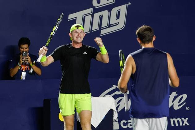 LOS CABOS TENNIS OPEN 2025 LOS CABOS TENNIS OPEN 2025 BAYLDON SCHOOLKATE VS TRACY CASH 19072025 LOS CABOS, BAJA CALIFORNIA, MEXICO Action photo of James Tracy and Robert Cash of the USA, during the final of the doubles tournament of Los Cabos Tennis Open 2025 held at the Mextenis Stadium of the Cabo Sports Complex of Los Cabos, Baja California, Mexico Action photo of James Tracy and Robert Cash of the USA, during the final of the doubles tournament of the Los Cabos Tennis Open 2025 held at the Mextenis Stadium of the Cabo Sports Complex of Los Cabos, Baja California, Mexico PHOTO BY IMAGENSHOP AGENCIA FOTOGRAFICA LOS CABOS BAJA CALIFORNIA MEXICO Copyright: xIMAGENSHOPxAGENCIAxFOTOGRAFICAx