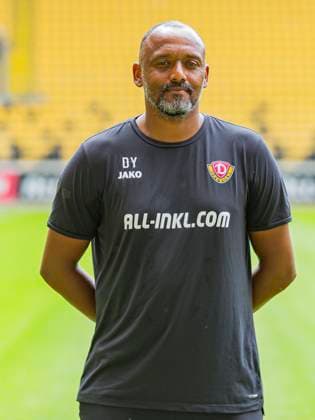 18 07 2025, xomx, Football 2 Bundesliga, Dynamo Dresden photo appointment season 2025 26, David Yelldell Dynamo Dresden 2. BL, portrait appointment 2025 2026 Dresden
