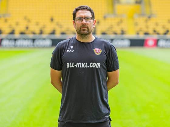 18 07 2025, xomx, Football 2 Bundesliga, Dynamo Dresden photo appointment season 2025 26, Jose Portela Dynamo Dresden 2. BL, portrait appointment 2025 2026 Dresden