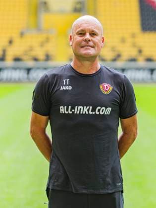 18 07 2025, xomx, Football 2 Bundesliga, Dynamo Dresden photo appointment season 2025 26, Tom Teichert Tölg Dynamo Dresden 2. BL, portrait appointment 2025 2026 Dresden