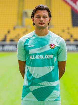 18 07 2025, xomx, Football 2 Bundesliga, Dynamo Dresden photo appointment season 2025 26, Tim Stanislav Schreiber Dynamo Dresden 2. BL, portrait appointment 2025 2026 Dresden