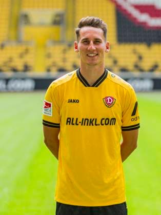 18 07 2025, xomx, Football 2 Bundesliga, Dynamo Dresden photo appointment season 2025 26, Konrad Faber Dynamo Dresden 2. BL, portrait appointment 2025 2026 Dresden