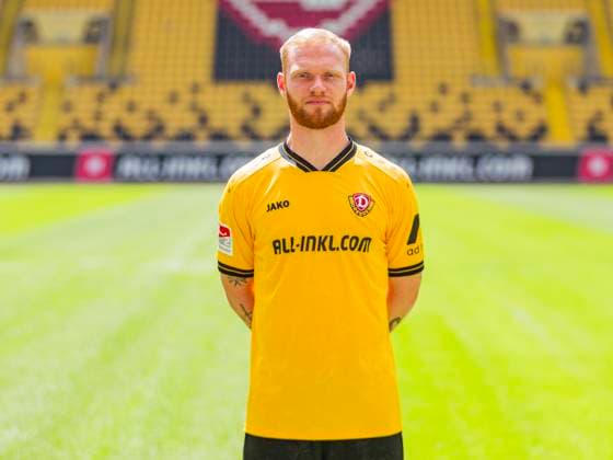 18 07 2025, xomx, Football 2 Bundesliga, Dynamo Dresden photo appointment season 2025 26, Nils Fröhling Dynamo Dresden 2. BL, portrait appointment 2025 2026 Dresden
