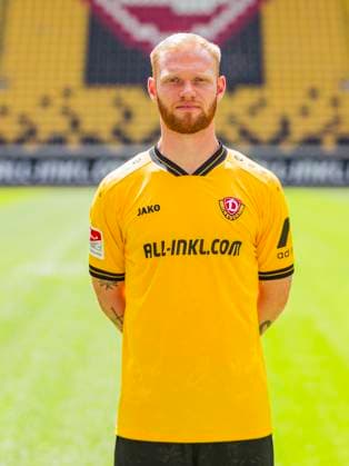 18 07 2025, xomx, Football 2 Bundesliga, Dynamo Dresden photo appointment season 2025 26, Nils Fröhling Dynamo Dresden 2. BL, portrait appointment 2025 2026 Dresden