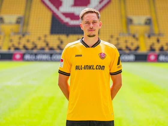 18 07 2025, xomx, Football 2 Bundesliga, Dynamo Dresden photo appointment season 2025 26, Aljaz Casar Dynamo Dresden 2. BL, portrait appointment 2025 2026 Dresden