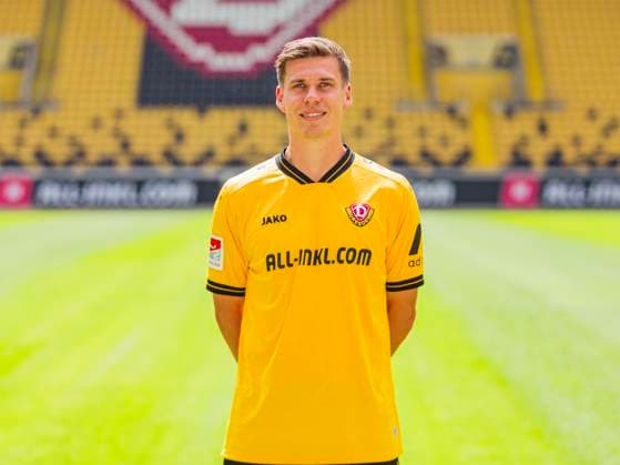 18 07 2025, xomx, Football 2 Bundesliga, Dynamo Dresden photo appointment season 2025 26, Alexander Rossipal Dynamo Dresden 2. BL, portrait appointment 2025 2026 Dresden