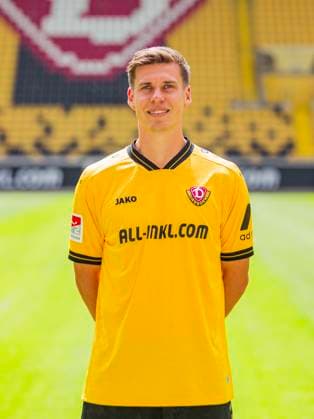 18 07 2025, xomx, Football 2 Bundesliga, Dynamo Dresden photo appointment season 2025 26, Alexander Rossipal Dynamo Dresden 2. BL, portrait appointment 2025 2026 Dresden