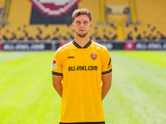 18 07 2025, xomx, Football 2 Bundesliga, Dynamo Dresden photo appointment season 2025 26, Robin Meißner Dynamo Dresden 2. BL, portrait appointment 2025 2026 Dresden