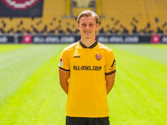 18 07 2025, xomx, Football 2 Bundesliga, Dynamo Dresden photo appointment season 2025 26, Jonas Oehmichen Dynamo Dresden 2. BL, portrait appointment 2025 2026 Dresden