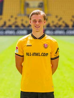 18 07 2025, xomx, Football 2 Bundesliga, Dynamo Dresden photo appointment season 2025 26, Jonas Oehmichen Dynamo Dresden 2. BL, portrait appointment 2025 2026 Dresden