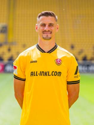 18 07 2025, xomx, Football 2 Bundesliga, Dynamo Dresden photo appointment season 2025 26, Stefan Kutschke Dynamo Dresden 2. BL, portrait appointment 2025 2026 Dresden