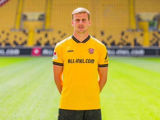 18 07 2025, xomx, Football 2 Bundesliga, Dynamo Dresden photo appointment season 2025 26, Christoph Daferner Dynamo Dresden 2. BL, portrait appointment 2025 2026 Dresden