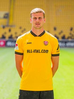 18 07 2025, xomx, Football 2 Bundesliga, Dynamo Dresden photo appointment season 2025 26, Christoph Daferner Dynamo Dresden 2. BL, portrait appointment 2025 2026 Dresden