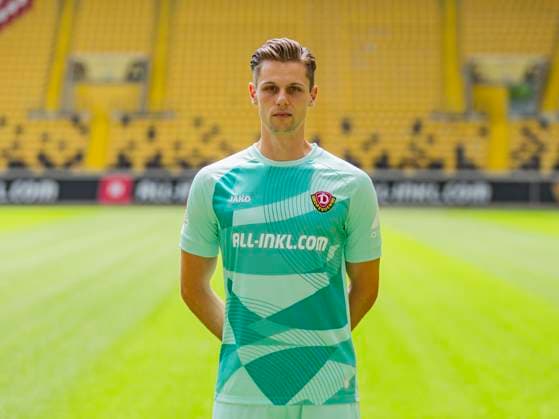 18 07 2025, xomx, Football 2 Bundesliga, Dynamo Dresden photo appointment season 2025 26, Daniel Mesenhöler Dynamo Dresden 2. BL, portrait appointment 2025 2026 Dresden