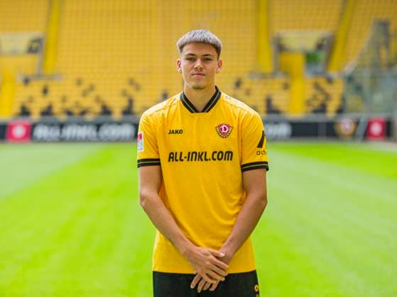 18 07 2025, xomx, Football 2 Bundesliga, Dynamo Dresden photo appointment season 2025 26, Jakob Zickler Dynamo Dresden 2. BL, portrait appointment 2025 2026 Dresden