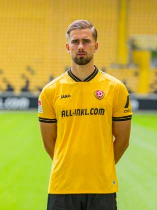 18 07 2025, xomx, Football 2 Bundesliga, Dynamo Dresden photo appointment season 2025 26, David Kubatta Dynamo Dresden 2. BL, portrait appointment 2025 2026 Dresden