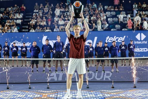 Tennis, ATP tournament in Los Cabos, final, winner Denis Shapovalov