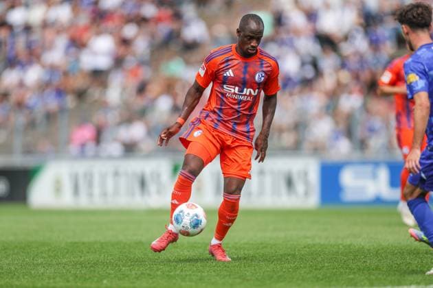 19 07 2025, Football, Season 2025 2026, International Test Match, FC Schalke 04 Twente Enschede, Christopher Antwi Adjei FC Schalke 04 Gelsenkirchen Parkstadion Germany xRHR PHOTO TRx Copyright: RHR-FOTO TimxRehbeinx RHR-FOTO TR
