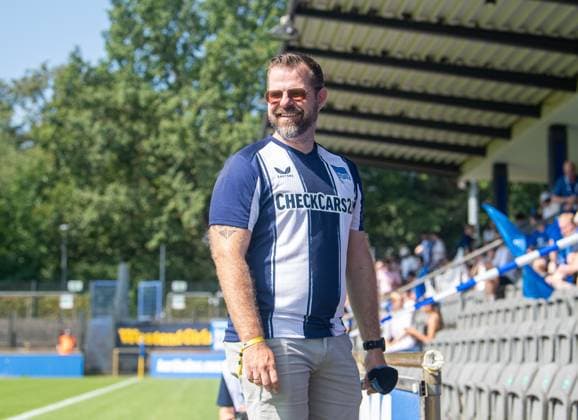 Soccer, Hertha BSC, Season 2025 26, Season opening, President Fabian Drescher Hertha BSC , 20 07 2025, Copyright: xSebastianxRäppold MatthiasxKochx