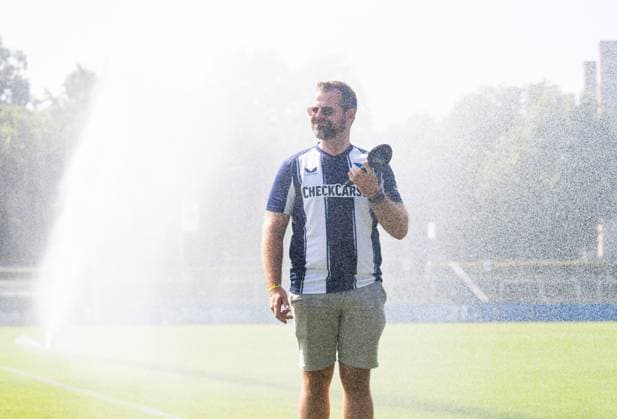 Soccer, Hertha BSC, Season 2025 26, Season opening, President Fabian Drescher Hertha BSC , 20 07 2025, Copyright: xSebastianxRäppold MatthiasxKochx