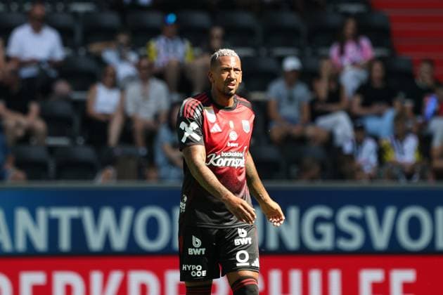 19 07 2025, Linz, AUT, On the road in Upper Austria, Summer Series Upper Austria, Test match, LASK, Linzer ASK, 1 FC Union Berlin, Union Berlin, Raiffeisen Arena, Linz, pictured Jerome Boateng, LASK,