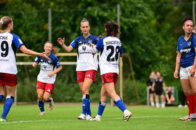 Football, Women, Test match, Hamburger SV - Holstein Kiel