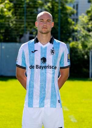 20 07 2025, Football 3 League 2025 2026, TSV 1860 Munich, portrait appointment 2025 2026 at Grünwalderstrasse, Munich Lasse Faßmann TSV 1860 Munich