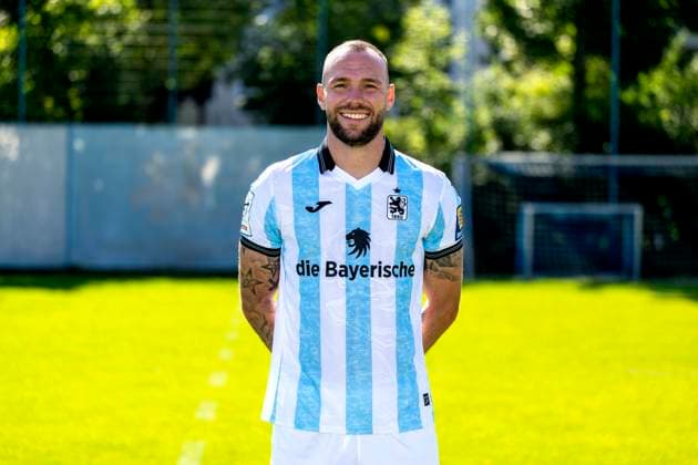 20 07 2025, Football 3 League 2025 2026, TSV 1860 Munich, portrait appointment 2025 2026 at Grünwalderstrasse, Munich Patrick Hobsch TSV 1860 Munich