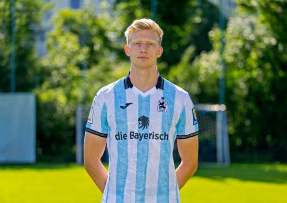 20 07 2025, Football 3 League 2025 2026, TSV 1860 Munich, portrait appointment 2025 2026 at Grünwalderstrasse, Munich Raphael Schifferl TSV 1860 Munich