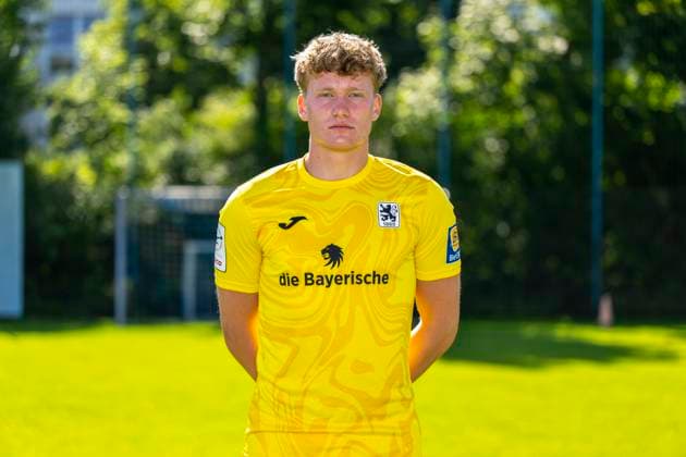 20 07 2025, Football 3 League 2025 2026, TSV 1860 Munich, portrait appointment 2025 2026 at Grünwalderstrasse, Munich goalkeeper Paul Bachmann TSV 1860 Munich