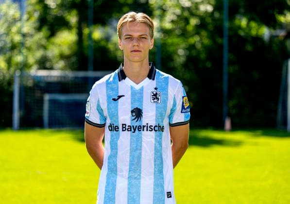 20 07 2025, Football 3 League 2025 2026, TSV 1860 Munich, portrait appointment 2025 2026 at Grünwalderstrasse, Munich Clemens Lippmann TSV 1860 Munich
