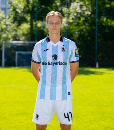 20 07 2025, Football 3 League 2025 2026, TSV 1860 Munich, portrait appointment 2025 2026 at Grünwalderstrasse, Munich Clemens Lippmann TSV 1860 Munich