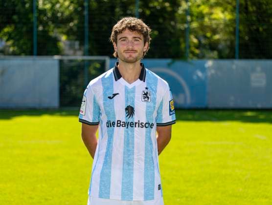 20 07 2025, Football 3 League 2025 2026, TSV 1860 Munich, portrait appointment 2025 2026 at Grünwalderstrasse, Munich Tim Danhof TSV 1860 Munich
