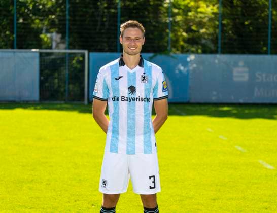 20 07 2025, Football 3 League 2025 2026, TSV 1860 Munich, portrait appointment 2025 2026 at Grünwalderstrasse, Munich Siemen Voet TSV 1860 Munich