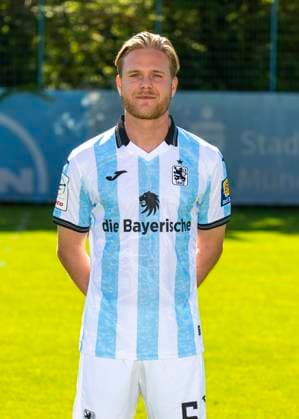 20 07 2025, Football 3 League 2025 2026, TSV 1860 Munich, portrait appointment 2025 2026 at Grünwalderstrasse, Munich Thore Jacobsen TSV 1860 Munich