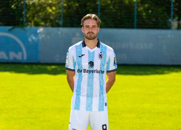 20 07 2025, Football 3 League 2025 2026, TSV 1860 Munich, portrait appointment 2025 2026 at Grünwalderstrasse, Munich David Philipp TSV 1860 Munich