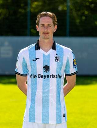 20 07 2025, Football 3 League 2025 2026, TSV 1860 Munich, portrait appointment 2025 2026 at Grünwalderstrasse, Munich Justin Steinkötter TSV 1860 Munich