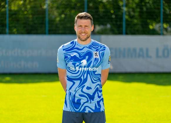 20 07 2025, Football 3 League 2025 2026, TSV 1860 Munich, portrait appointment 2025 2026 at Grünwalderstrasse, Munich goalkeeper Rene Vollath TSV 1860 Munich