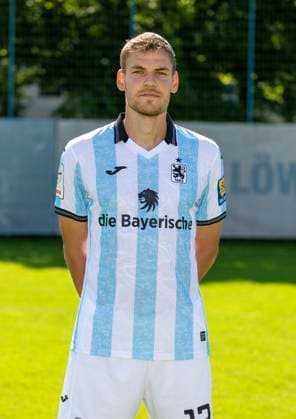 20 07 2025, Football 3 League 2025 2026, TSV 1860 Munich, portrait appointment 2025 2026 at Grünwalderstrasse, Munich Max Christiansen TSV 1860 Munich