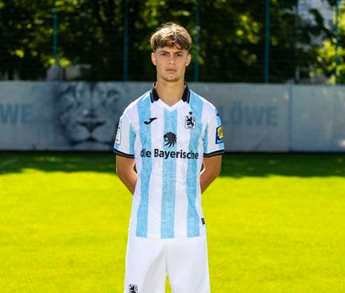 20 07 2025, Football 3 League 2025 2026, TSV 1860 Munich, portrait appointment 2025 2026 at Grünwalderstrasse, Munich Emre Erdogan TSV 1860 Munich